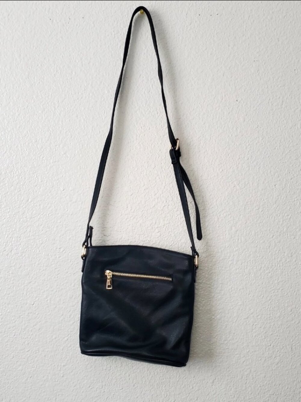 No Brand Black Fake Leather Multi Pocket Purse - Picture 2 of 10